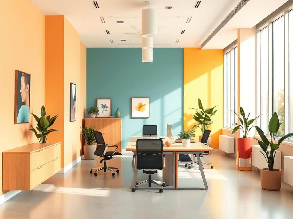 Du betrachtest gerade Farbgestaltung im Büro