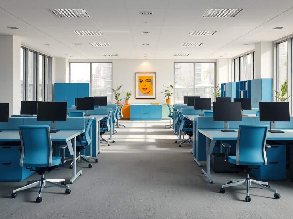 Farbkonzept Büro