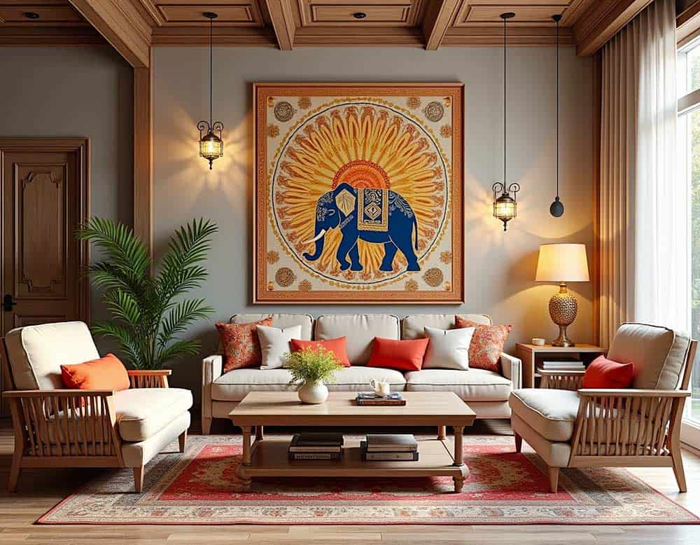 Indische Wandmotive für Wohnzimmer Indische Wandmotive für Wohnzimmer