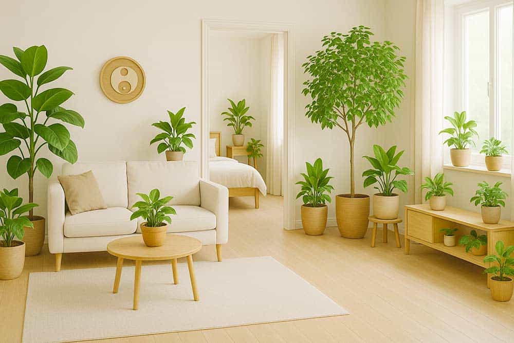Pflanzen in der Feng Shui Zimmereinrichtung Pflanzen in der Feng Shui Zimmereinrichtung