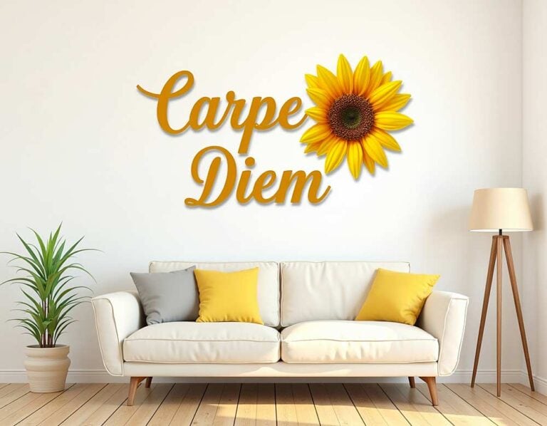 Mehr über den Artikel erfahren Schriftzug für die Wand selbst gestalten