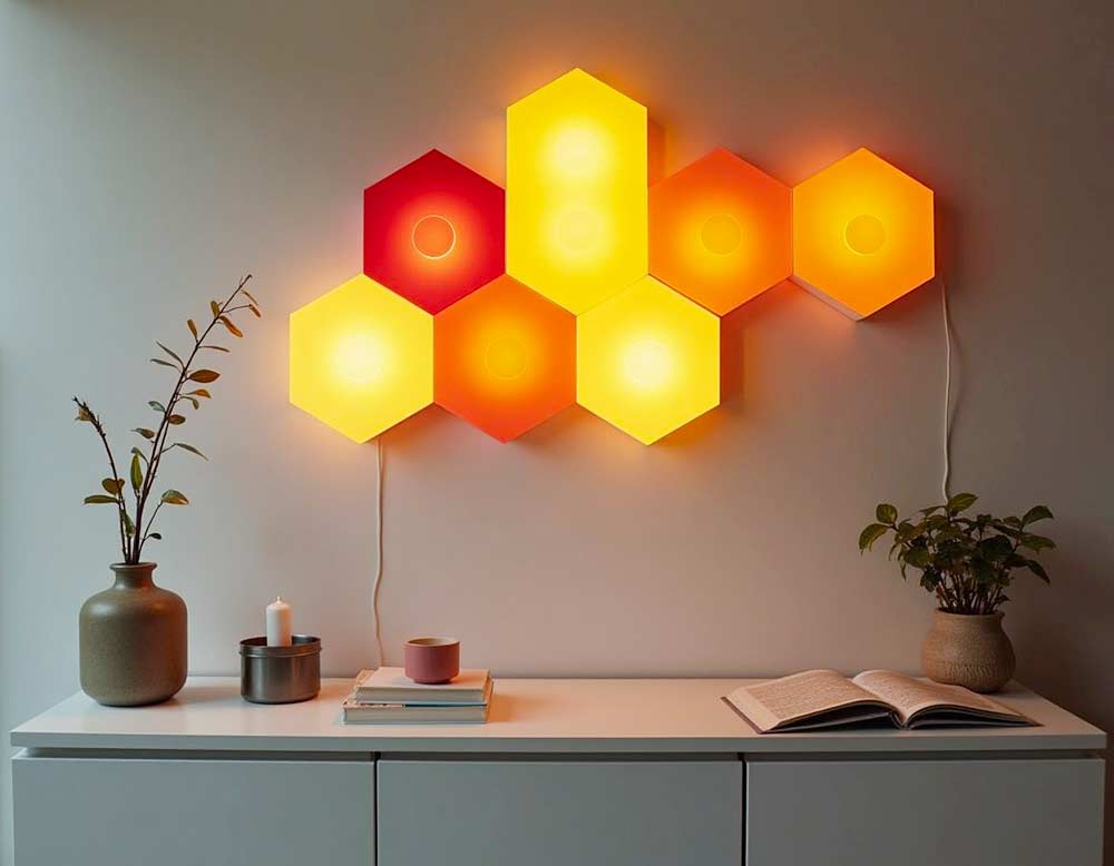 Smart Home Licht-Wanddeko Smart Home Licht-Wanddeko