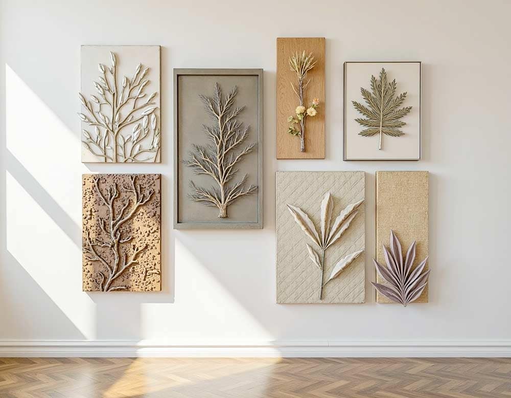 Wanddeko-Objekte im Natur Stil Wanddeko-Objekte im Natur Stil