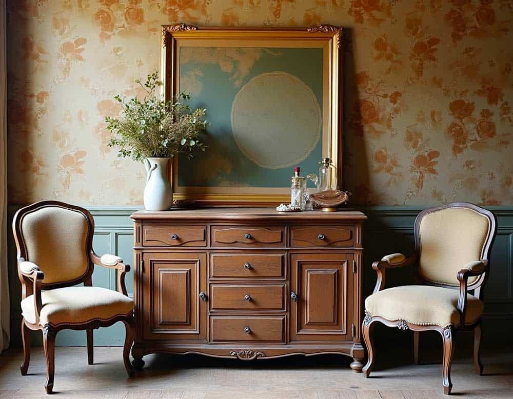 Echte alte Vintage Möbel Echte alte Vintage Möbel