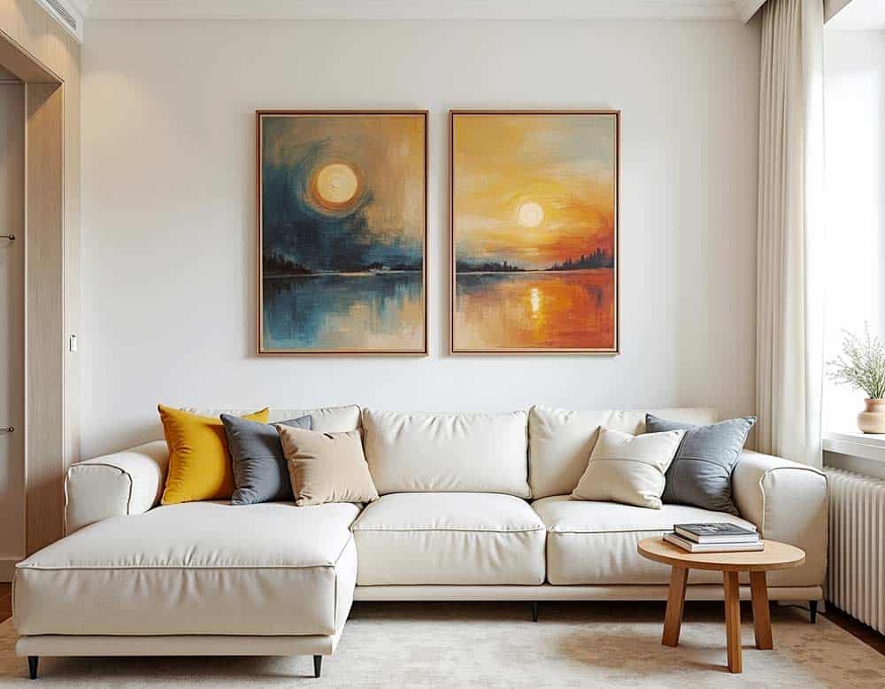 Kunst und Bilder in im Wohnraum Kunst und Bilder in im Wohnraum